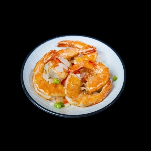 57.GAMBA CON SAL Y PIMIENTA