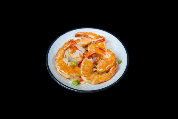 57.GAMBA CON SAL Y PIMIENTA