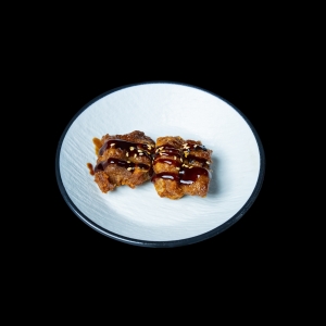 91.COSTILLAS DE CERDO FRITAS 4u